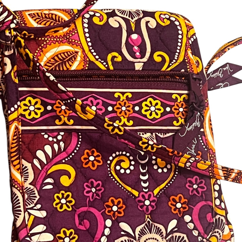 Vera Bradley Mini Hipster Safari Sunset crossbody bag - Picture 8 of 10